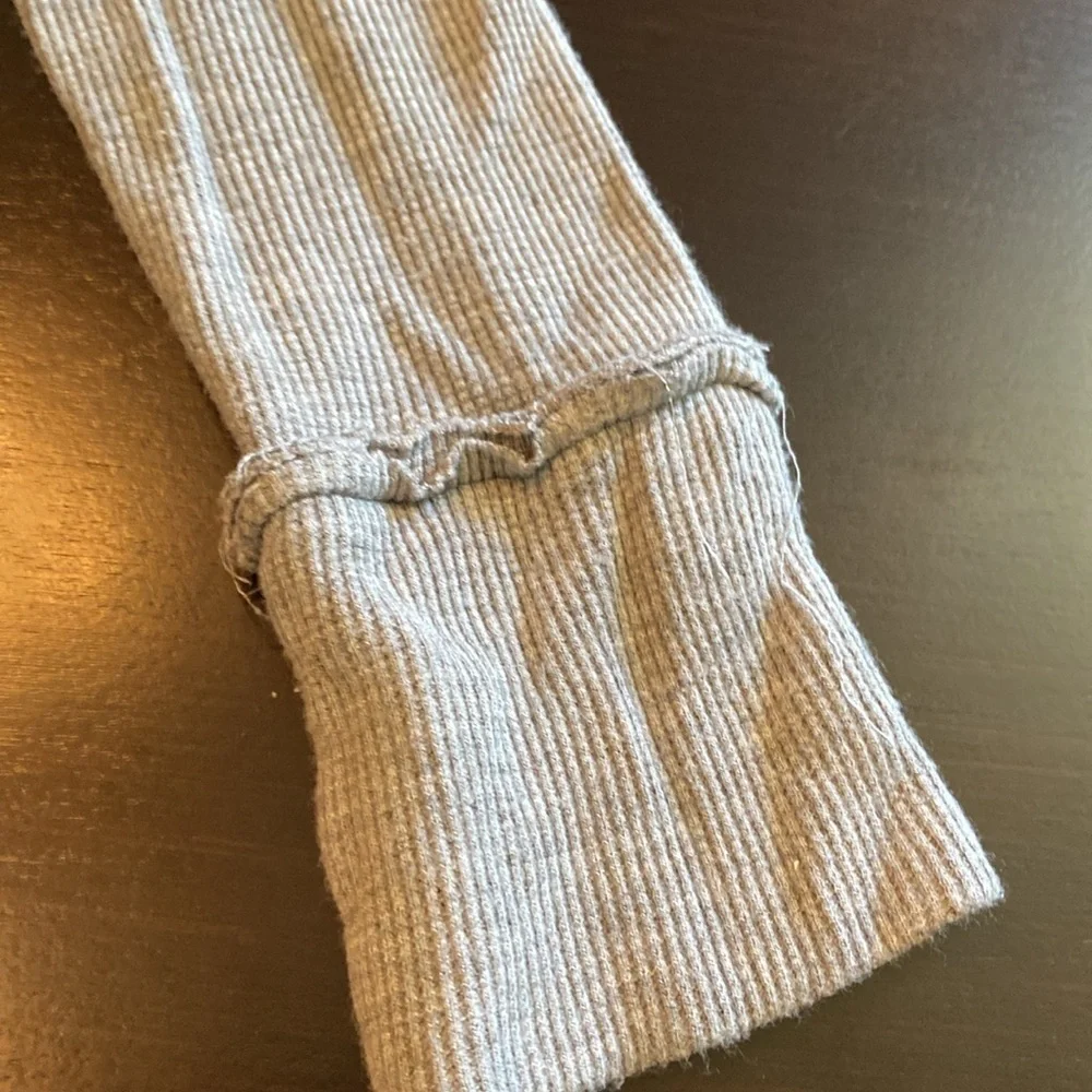 Emory Park Lightweight Cozy Knit Long Cardigan Sweater. Light Gray. Size L.